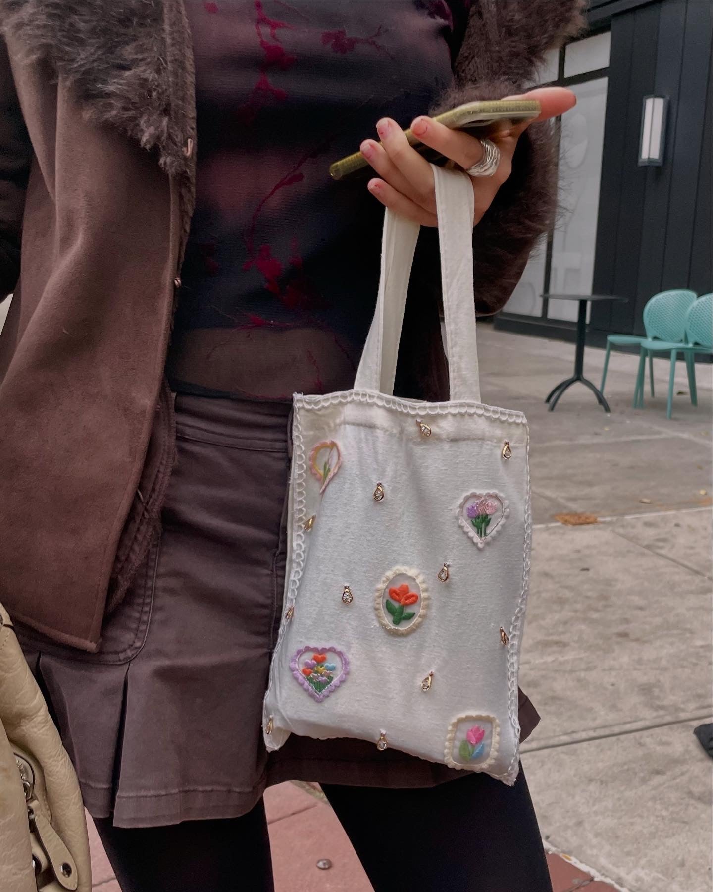 Garden Party Mini Tote Bag