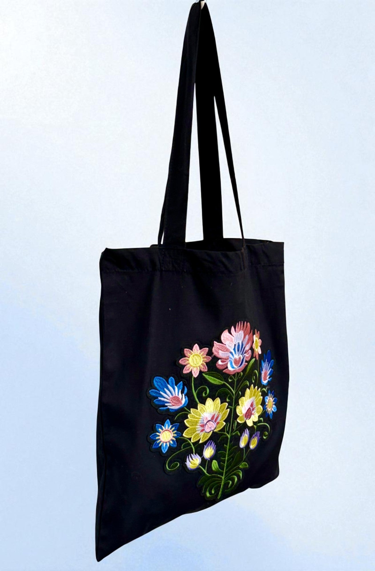 Fleurs de Nuit Large Tote Bag