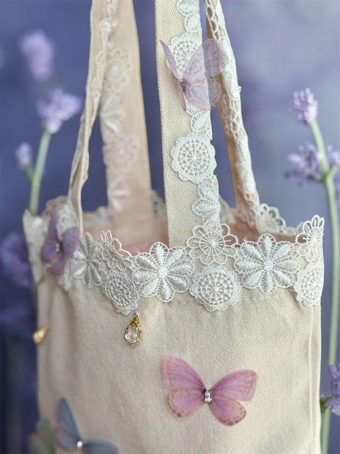 Painted Ladies Mini Tote Bag