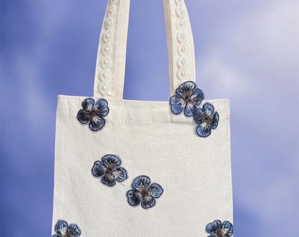 Starry Night Mini Tote Bag