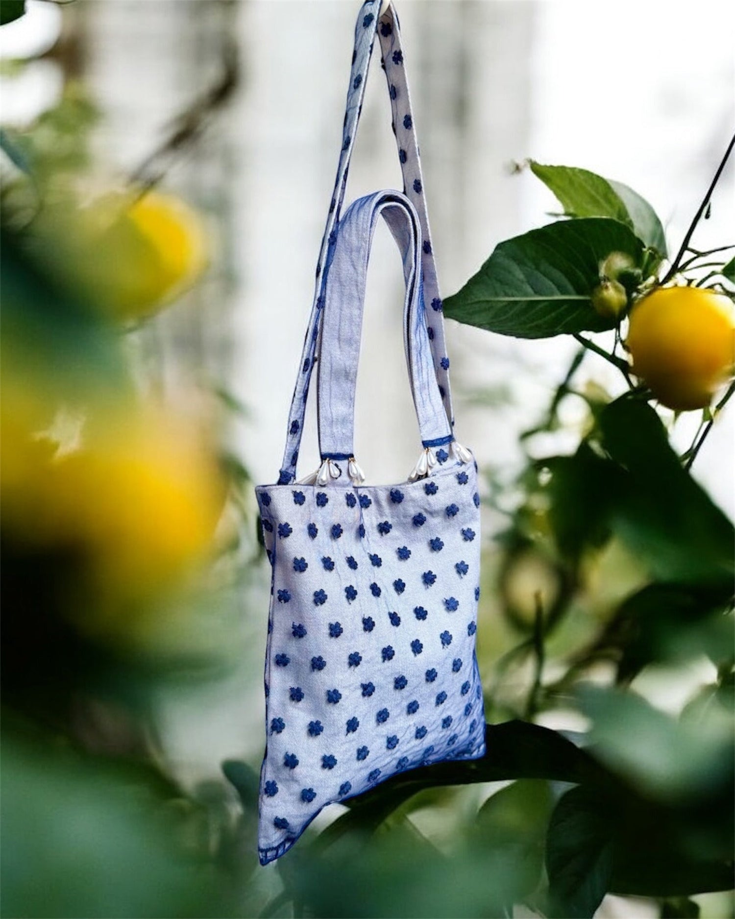 Laurèn Upcycled Haute Couture Fabric Totes