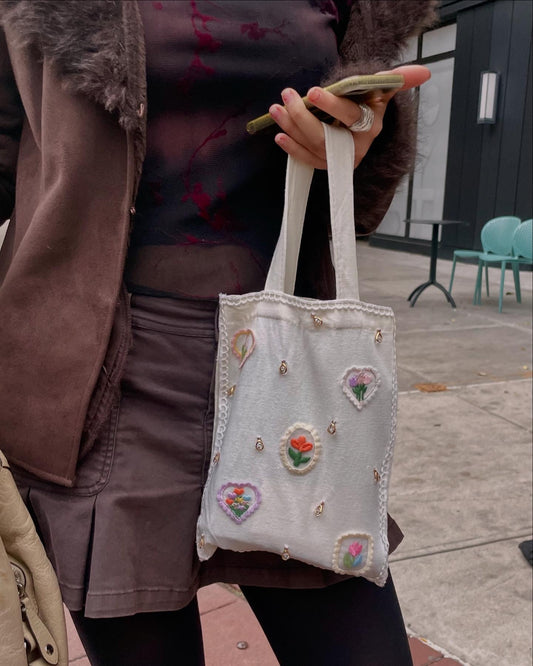 Garden Party Mini Tote Bag