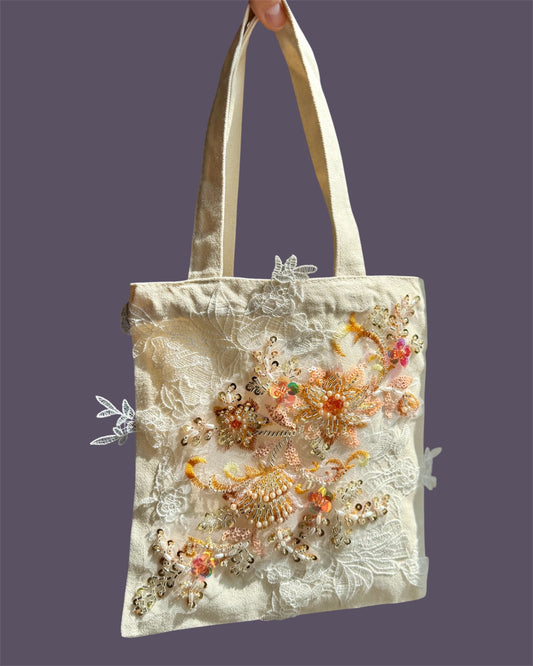 Sunset Over the Riviera Mini Tote