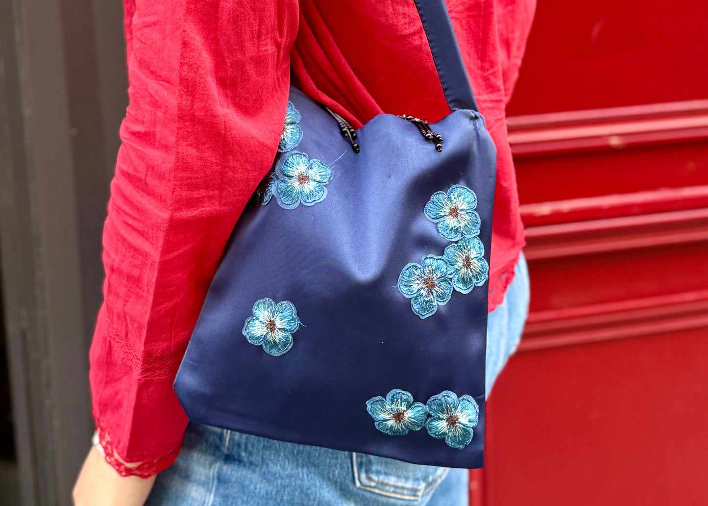 Bleu de Nuit Mini Tote