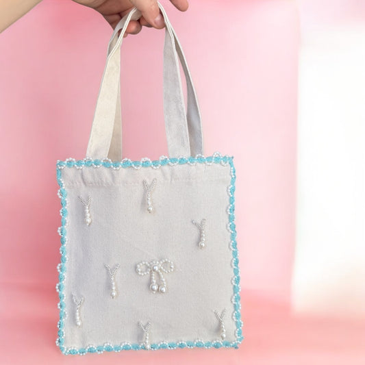 Dewdrop Pearl Mini Tote