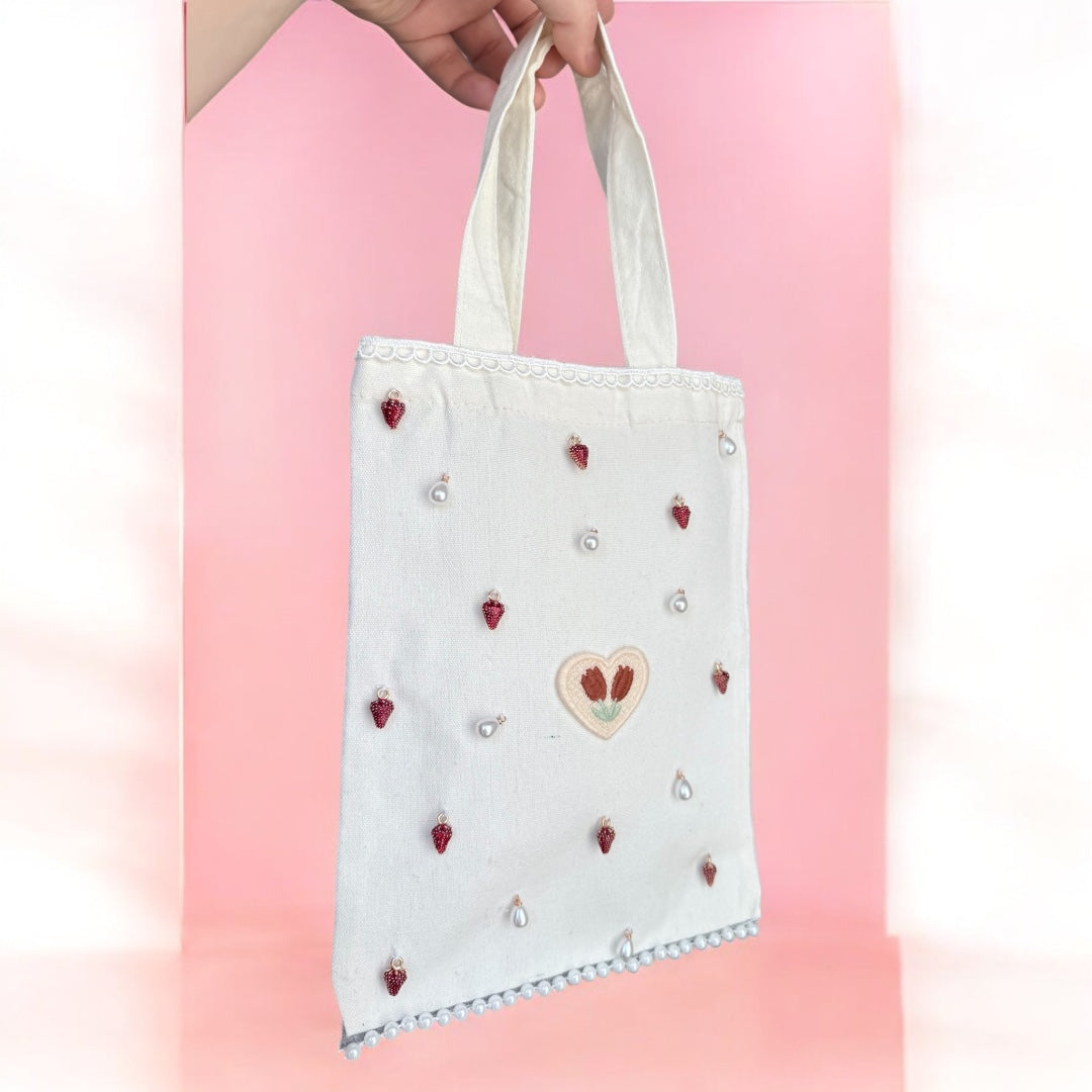 Strawberry Fields Forever Mini Tote Bag