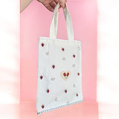 Strawberry Fields Forever Mini Tote Bag