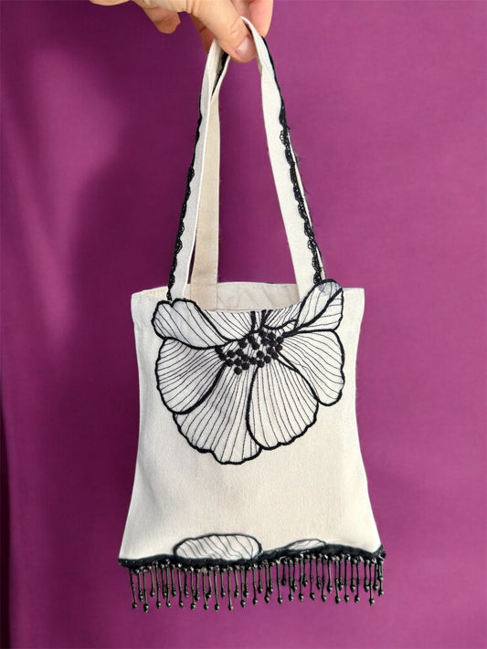 Poppies Mini Tote Bag