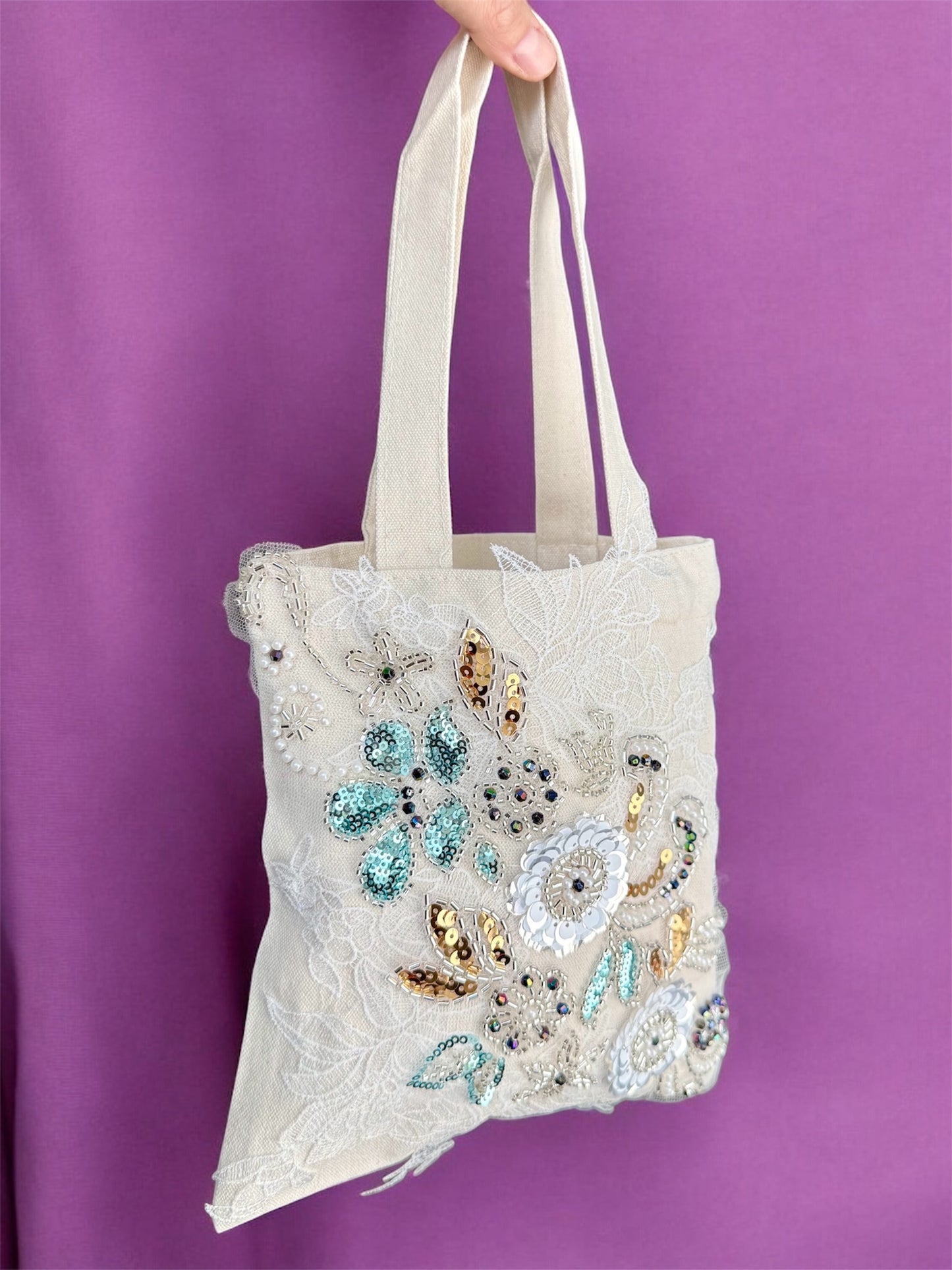 Iridescent at Sunset Mini Tote Bag