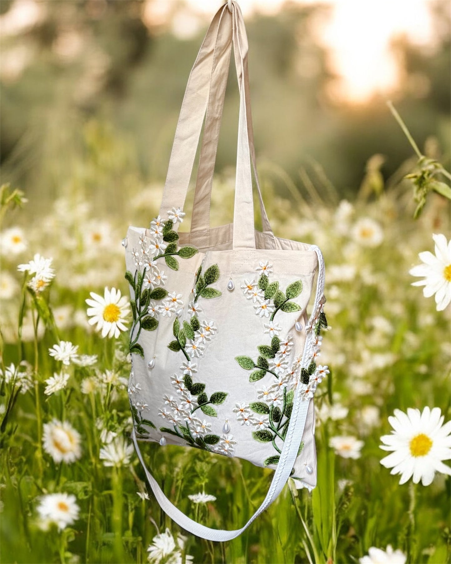 Daisy May Large Tote Bag