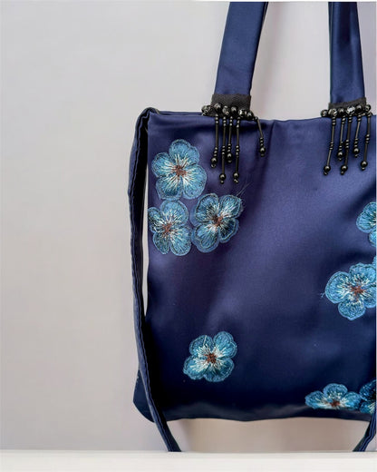 Bleu de Nuit Mini Tote